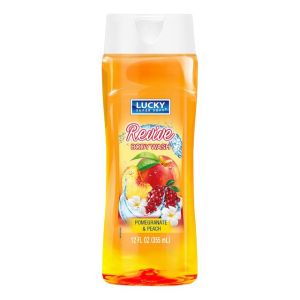 POMEGRANTE AND PEACH BODY WASH  