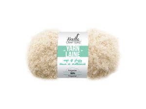 2.99 CREAM SOFTNFLUFFY YARN  