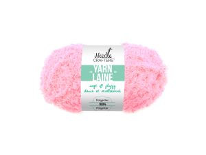 2.99 BABY PINK YARN SOFTNFLUFFY  