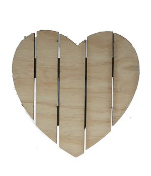 1.99 HANING HEART DÉCOR