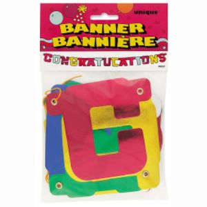 2.49 CONGRATULATIONS BANNER  