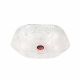 CLEAR PLASTIC SQUARE BOWL