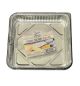 2 SQUARE CAKE PANS WITH LIDS