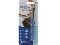 1.99 Gold Glass and Porcelain Marker  