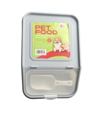 2.99 PET FOOD STORAGE CONTAINER WITH SCOOP