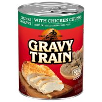 2.49 GRAVY TRAIN WITH CHICKEN CHUNKS 