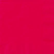 RED LUNCHEON NAPKINS  