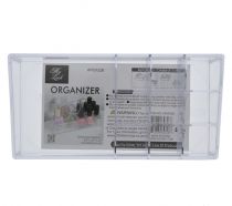 TEMPURED PLASTIC 10 SECTION ORGANIZER