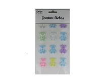TEDDY BEAR GEMSTONE STICKERS