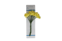 1.99 YELLOW LILY FOAM FLOWER 12 COUNT