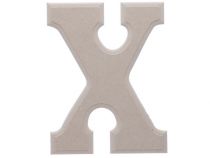 1.99 WOOD X LETTER  