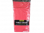Red Party Table COVER Disposable Rectangle Tablecloth - Size 56 x 108 Inches  