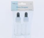 1.99 GLASS DROP BOTTLES 2 PACK  