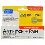 ANTI-ITCH AND PAIN RELIEF CREAM 0.5 OZ  
