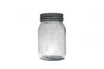 GLASS MASON JAR WITH LID 500 ML