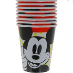 2.99 MICKEY MOUSE CUP 8 PACK 9 OZ  