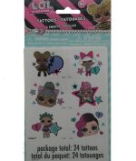 2.99 LOL SURPRISE TATTOOS 24 PACK  