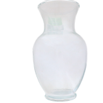 7.99 CLEAR VASE 11 INCH  