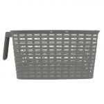 PLASTIC STORAGE BASKET WITH HANDLE  