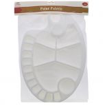 PAINT PALETTE 12 INCH 17 SECTIONS  