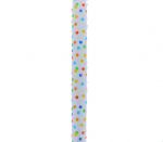 2.49 COLORFUL POLKA DOT GIFT WRAP 76.2 CM X 1.52 M  