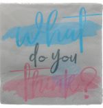GENDER REVEAL LUNCHEON NAPKIN 16 COUNT