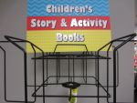 BOOK SPINING RACK  
