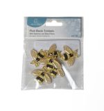 1.99 BEE FLAT BACK TRINKETS 6 COUNT