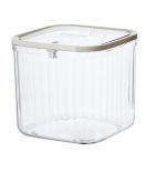 4.99 STORAGE CONTAINER 6.1 X 6.1 X 5.9 INCH 