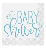 1.99 BLUE BABY SHOWER LUNCHEON NAPKIN 16 CT  