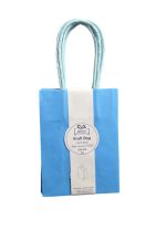 1.99 SMALL KRAFT LIGHT BLUE BAG