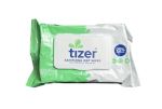 TIZER SANTIZING WET WIPES 75% ALCOHOL 40 WIPES