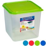 2.99 FOOD STORAGE CONTAINER WITH LID 3.5 QT