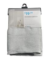 12.99 SHOWER CURTAIN 72 X 72 INCH