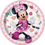 2.99 DISNEY MINNIE MOUSE 7 IN PLATE  