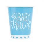 1.99 BLUE BABY SHOWER CUP 9 OZ 8 CT  
