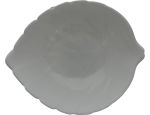 2.99 LEAF BOWL OPAL GLASS 7 INCH