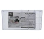 TEMPURED PLASTIC 10 SECTION ORGANIZER  