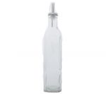 GLASS OIL DISPENSER 18 oz height 11.5  