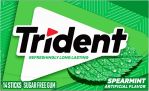 1.99 TRIDENT SPEARMINT GUM