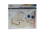 1.99 WOODEN WHALE PAINTING SET 