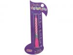 CANDLE MUSICAL BLUEPINK  