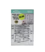 4.99 SHOWER CURTAIN T-BAR HOOKS