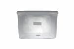 2.99 CLEAR PLASTIC CANISTER