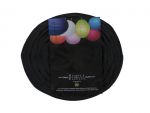 14 INCH PAPER LANTERN BLACK LARGE  