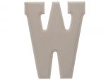 1.99 WOOD W LETTER  
