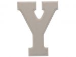 1.99 WOOD Y LETTER  