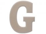 1.99 WOOD G LETTER  