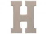 1.99 WOOD H LETTER  