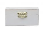 WOODEN JEWLERY BOX DOMED TOP  